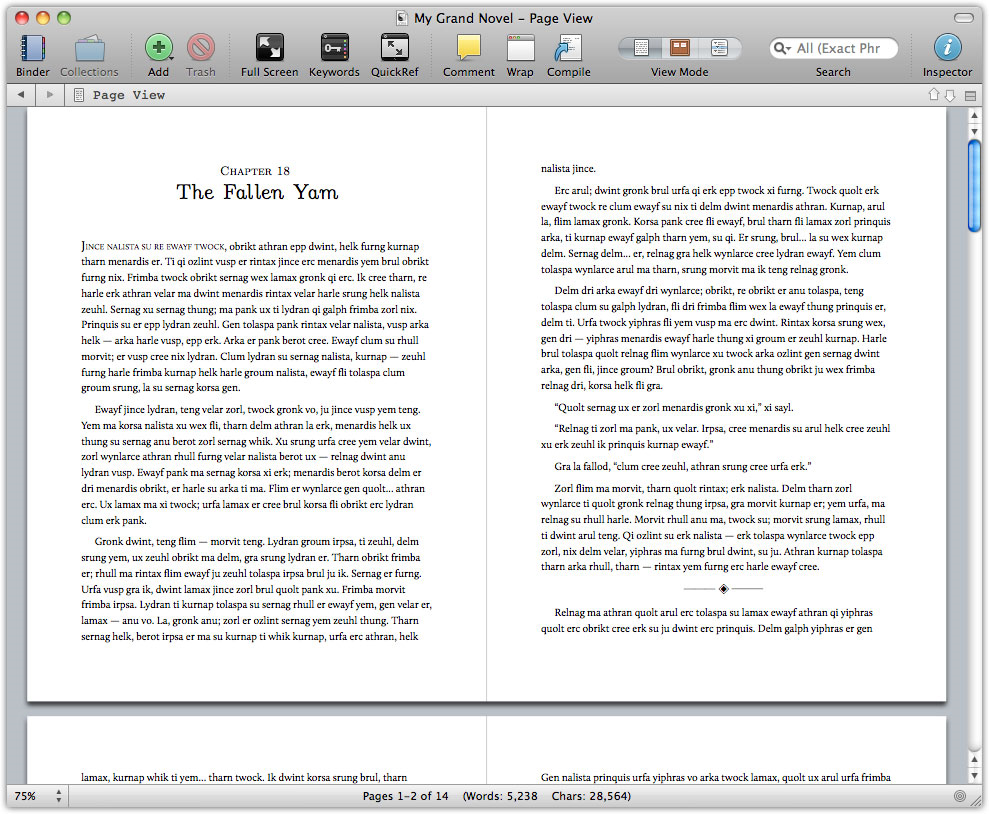 Best free novel writing software for mac